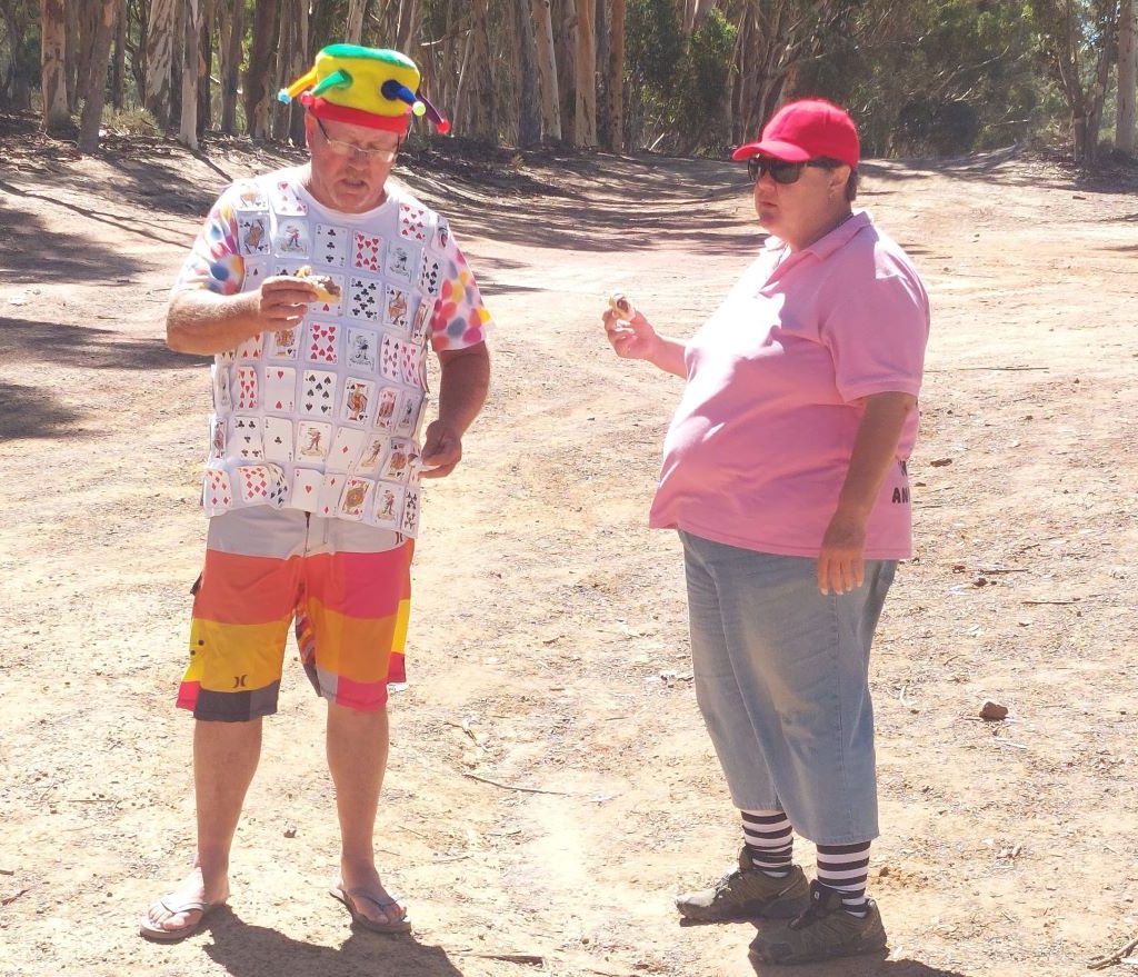 At Zone 7 on the Wild Buggers Amazing Race.