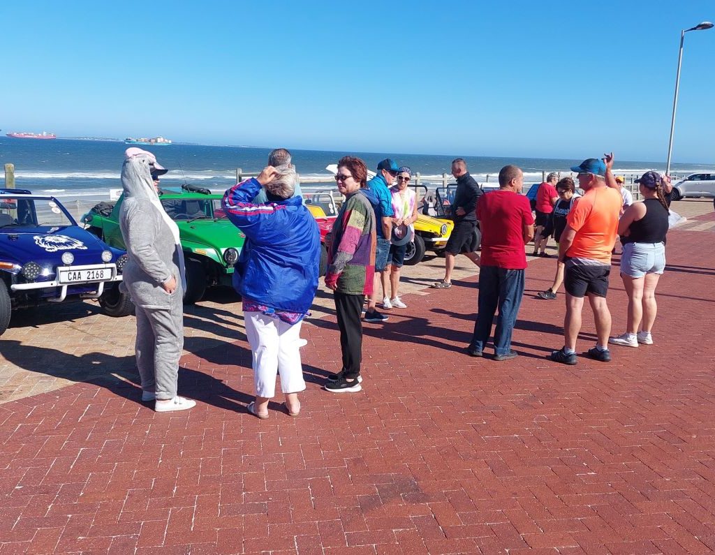 Meeting at Blaauwberg on the Wild Buggers Amazing Race.