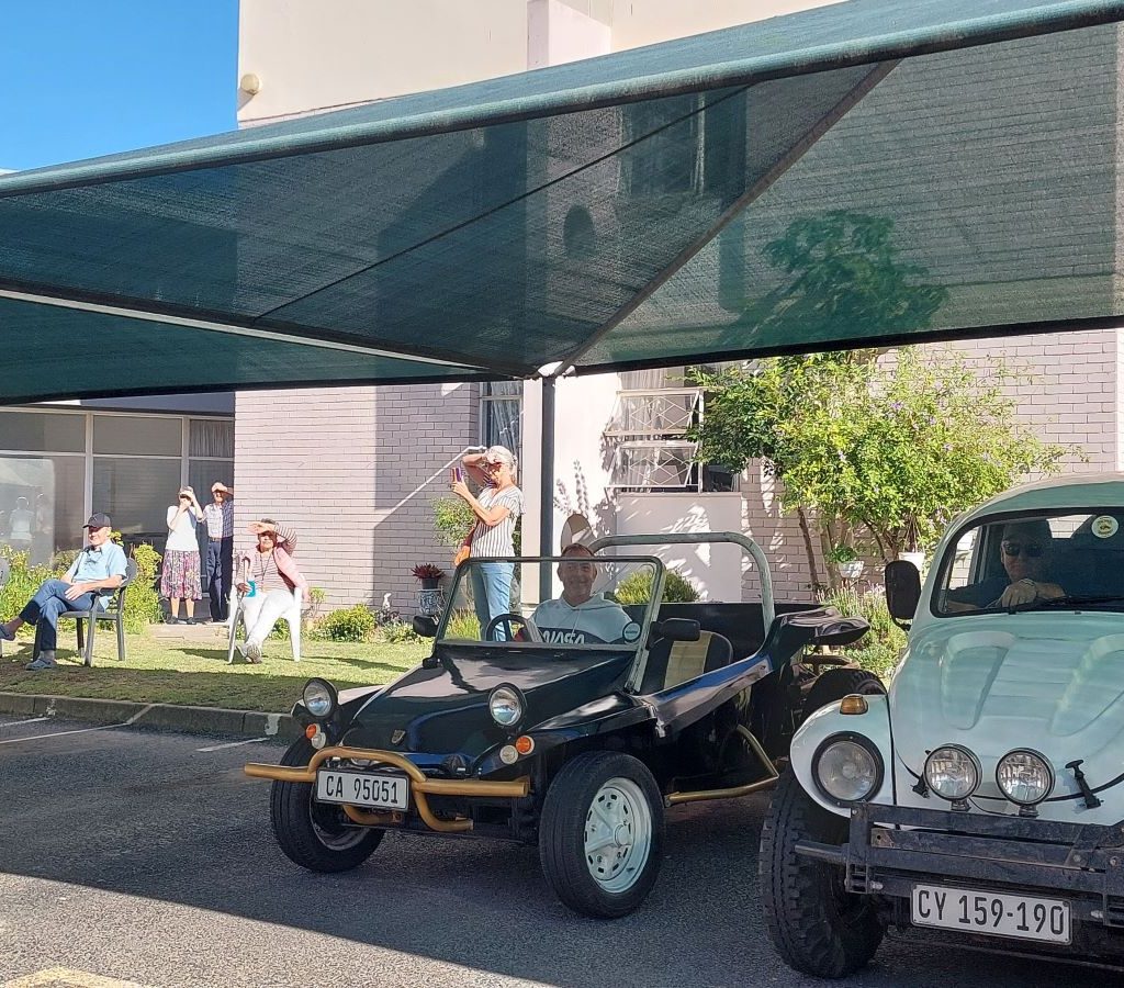 Luan’s black Beamish Beach Buggy parked at Huis Uitsig during the Wild Buggers Beach Buggy Club charity run.