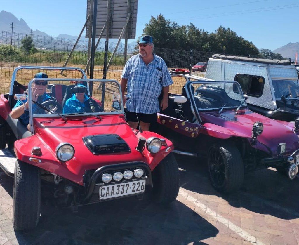 Some of our members and their Beach Buggy's on the Wild Buggers Rooiels Run.