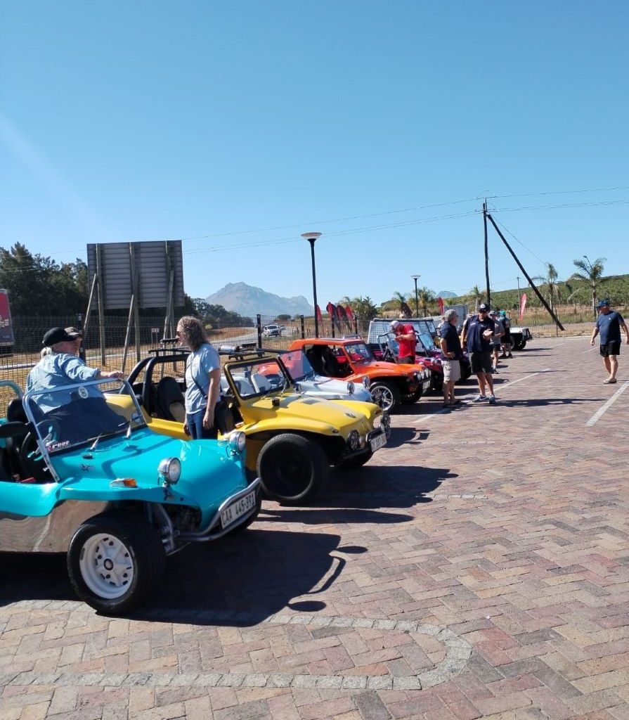 Some of our members and their Beach Buggy's on the Wild Buggers Rooiels Run.