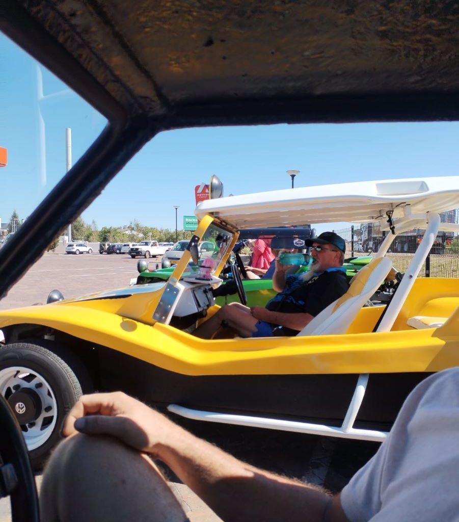 Some of our members and their Beach Buggy's on the Wild Buggers Rooiels Run.