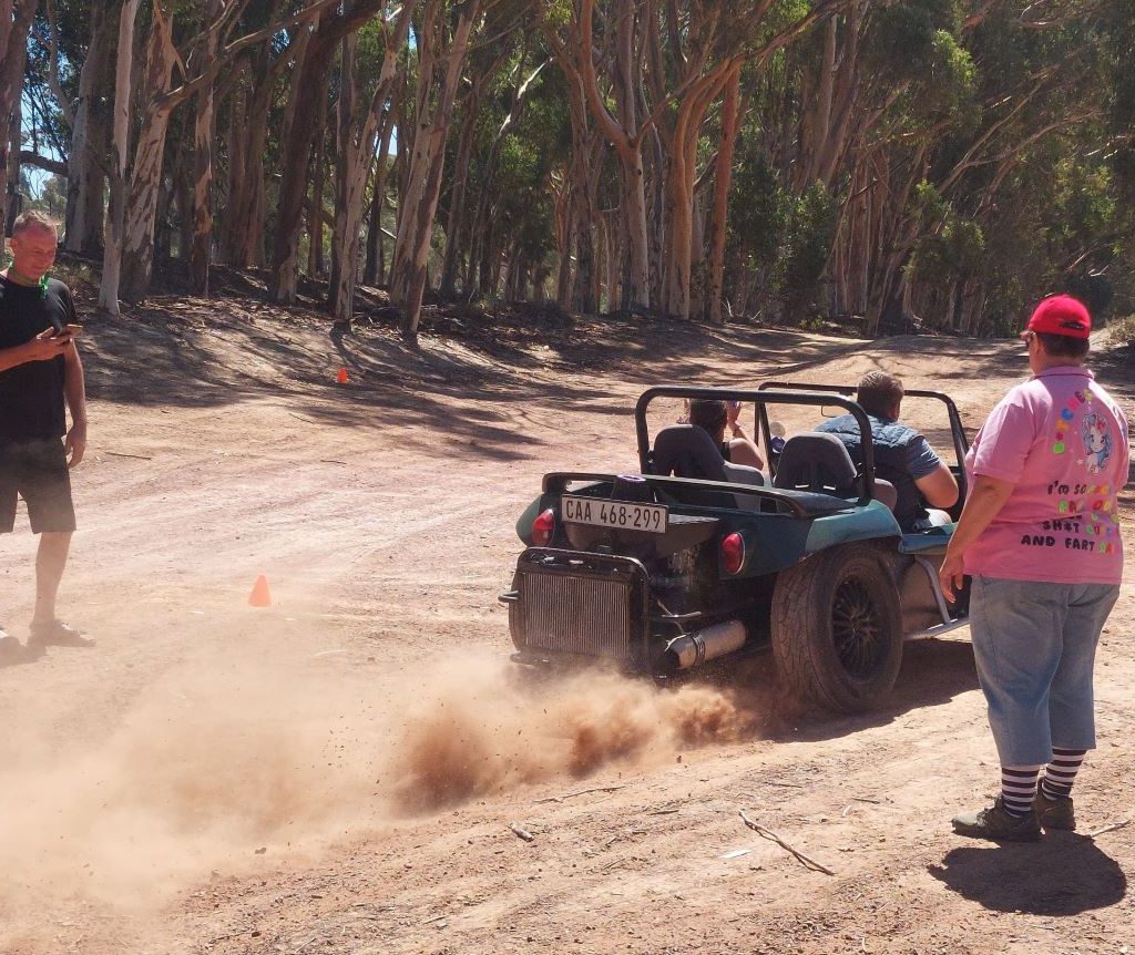 Wild Buggers beach buggy club members At Zone 7.