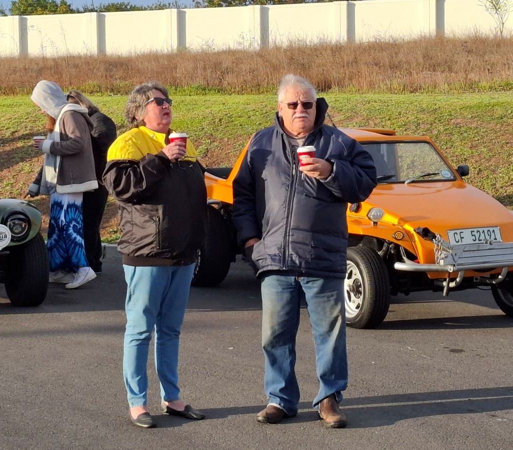 At our meeting point at the Wild Bean Café