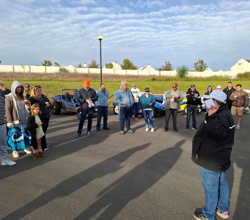 At our meeting point at the Wild Bean Café