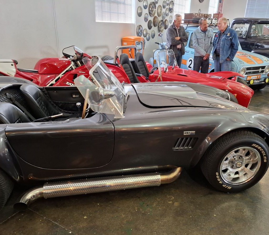 Wild Buggers Beach Buggy Club visiting the Ford Model T Museum in Wellington.