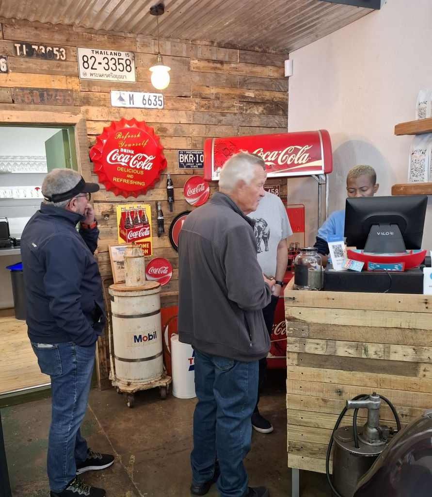 Wild Buggers Beach Buggy Club visiting the Ford Model T Museum in Wellington.