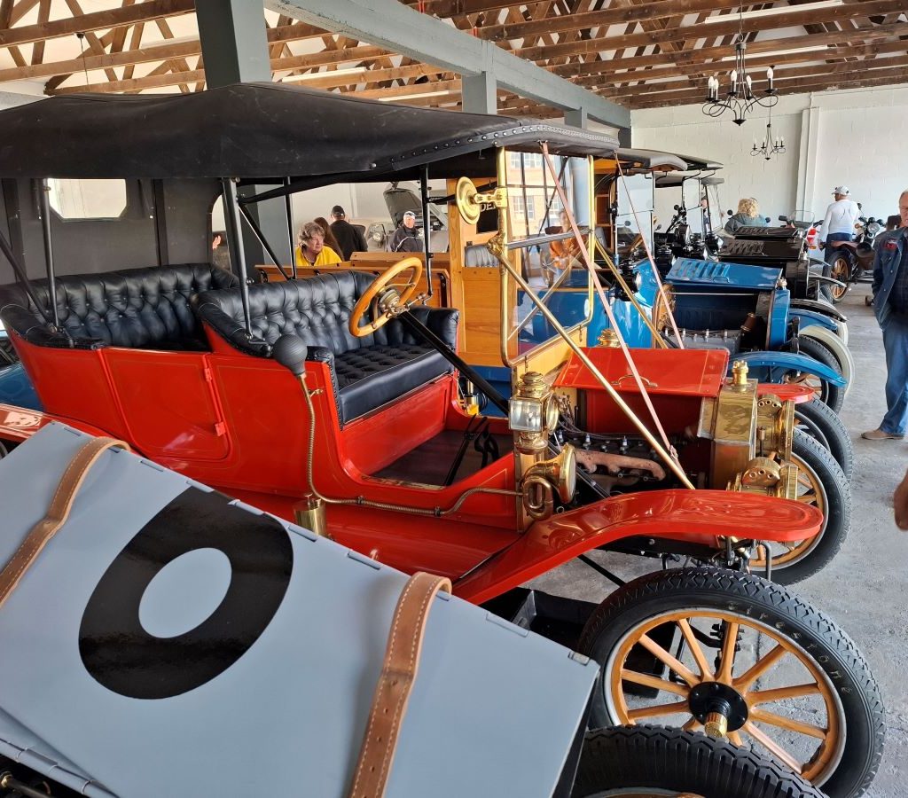 Wild Buggers Beach Buggy Club visiting the Ford Model T Museum in Wellington.