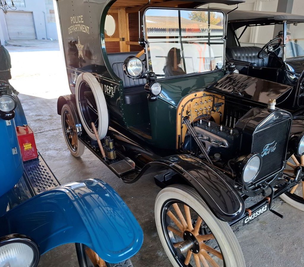 Wild Buggers Beach Buggy Club visiting the Ford Model T Museum in Wellington.