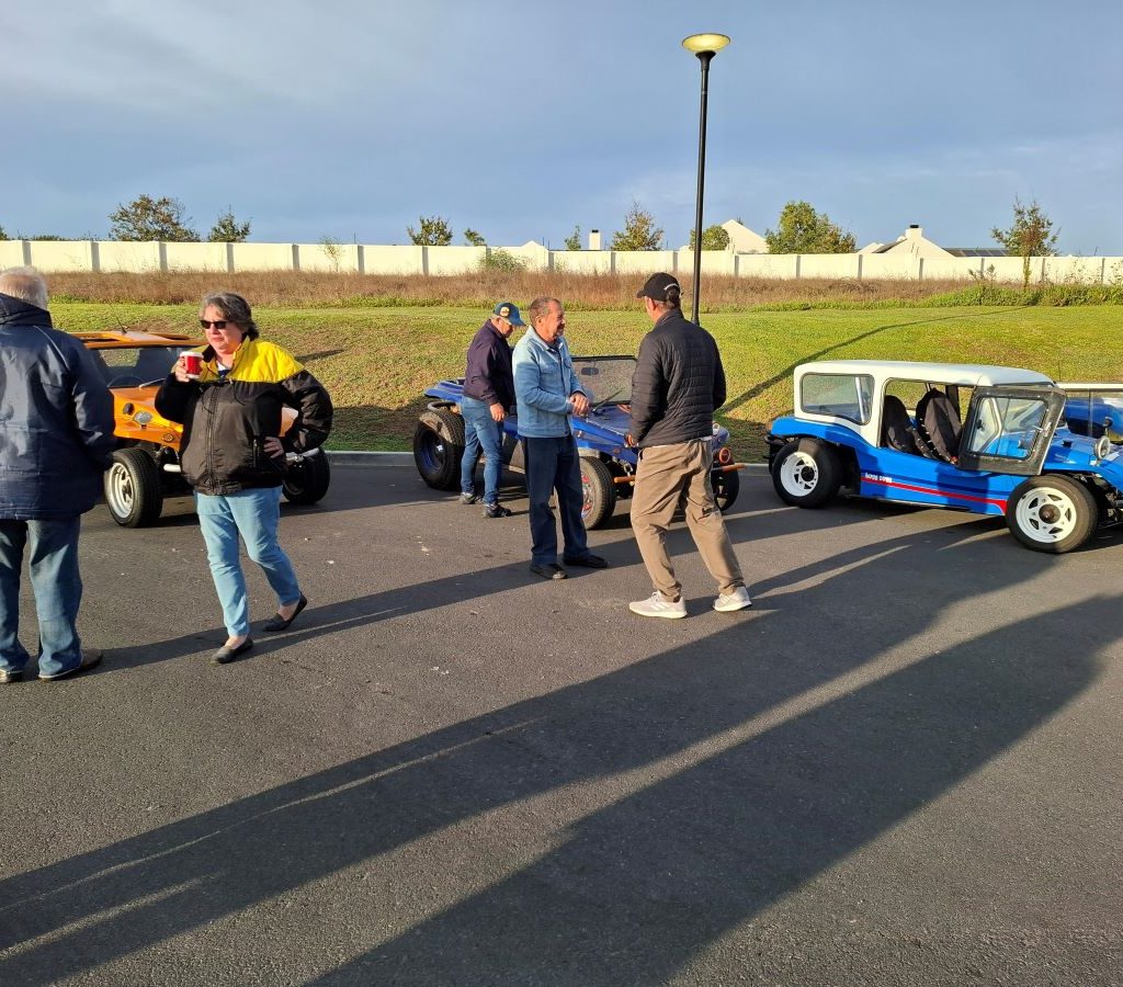 At our meeting point at the Wild Bean Café