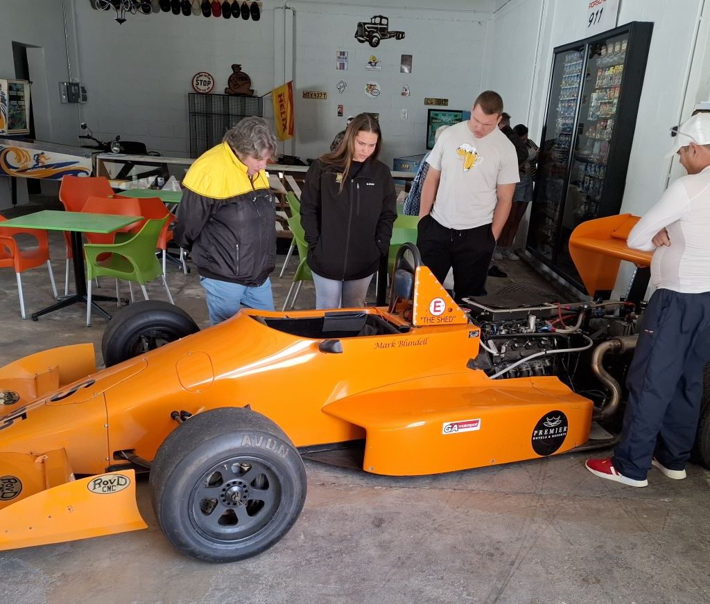 Wild Buggers Beach Buggy Club visiting the Ford Model T Museum in Wellington.