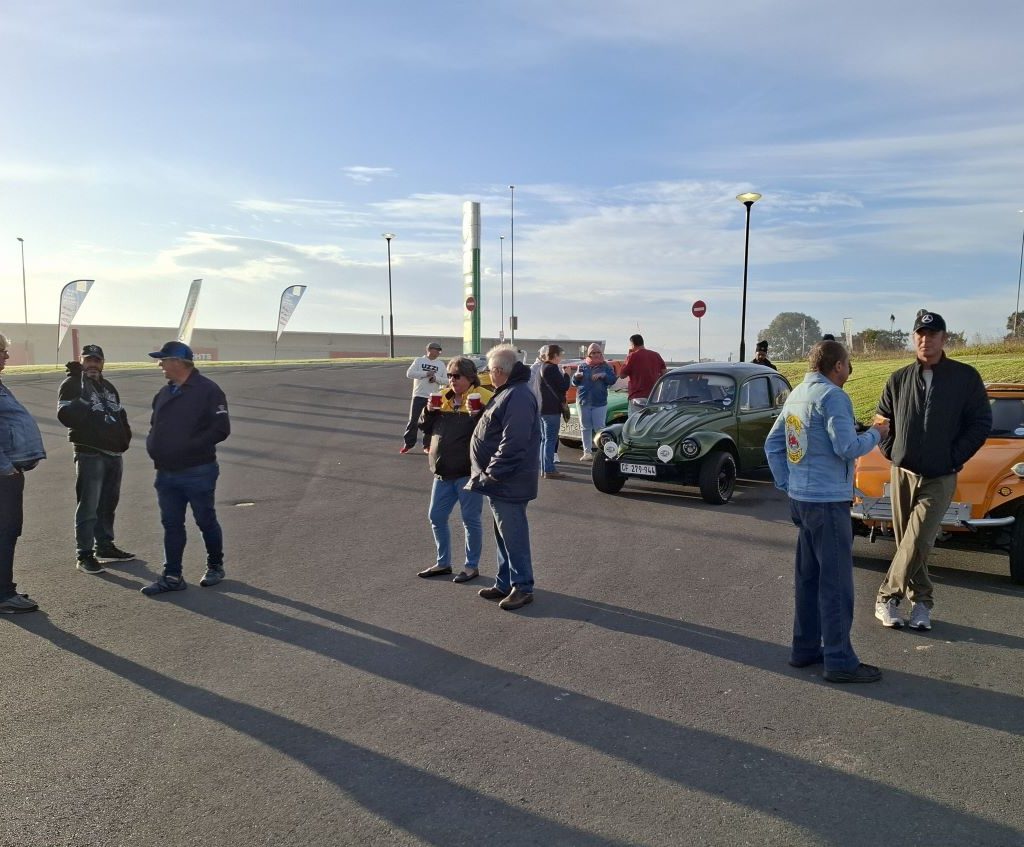 At our meeting point at the Wild Bean Café