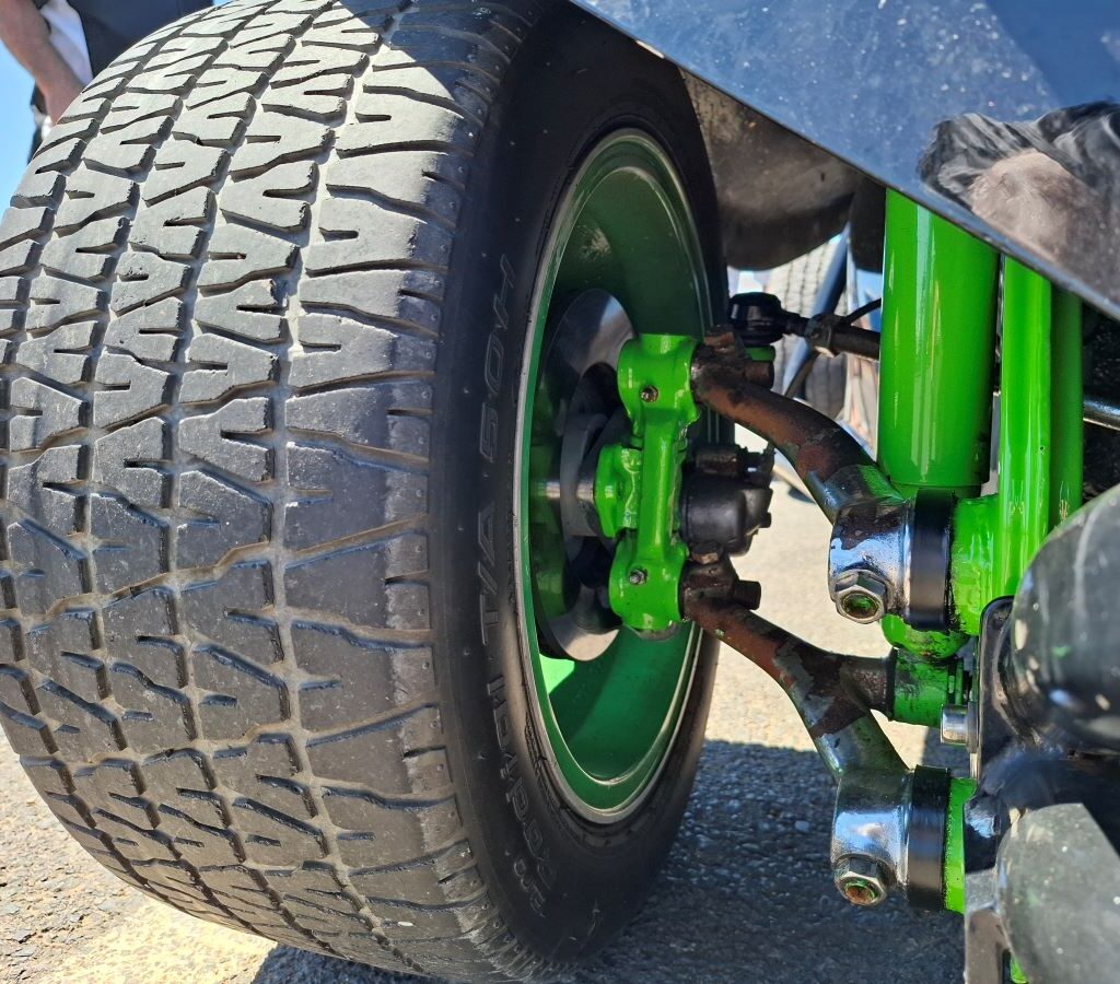Black Beamish beach buggy, built by Dave Rowley, at the Wild Buggers Beach Buggy Club's Killarney International Raceway charity run.