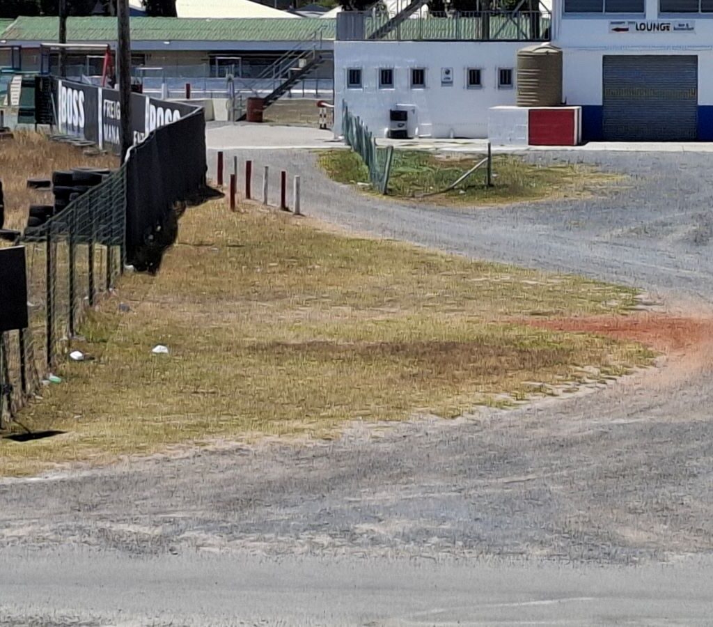 Designated parking area for the Wild Buggers Beach Buggy Club's charity event at Killarney International Raceway.