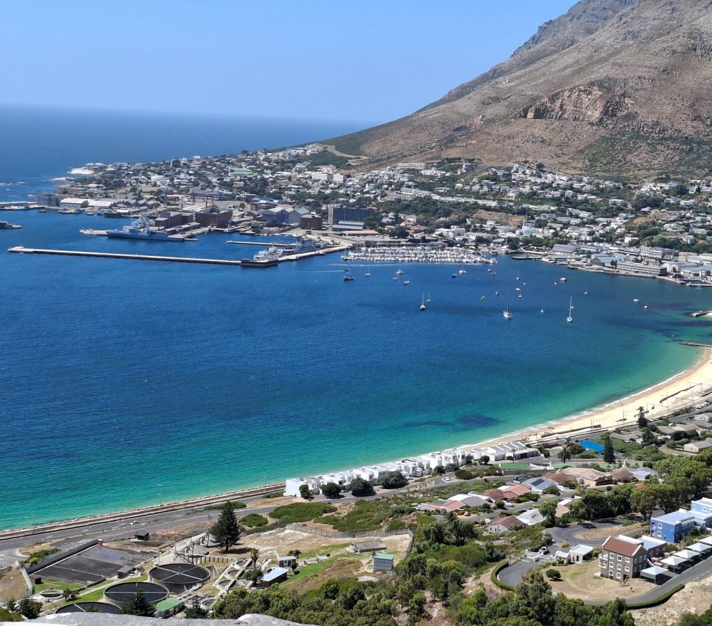 The harbour view from The Cannon in Simonstown, enjoyed by the Wild Buggers Beach Buggy Club during their Valentine's Day run.