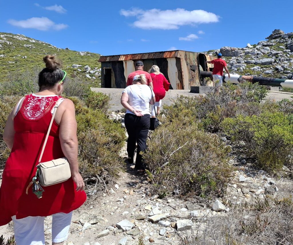 Wild Buggers Beach Buggy Club members exploring the area around The Cannon in Simonstown during their Valentine's Day run.