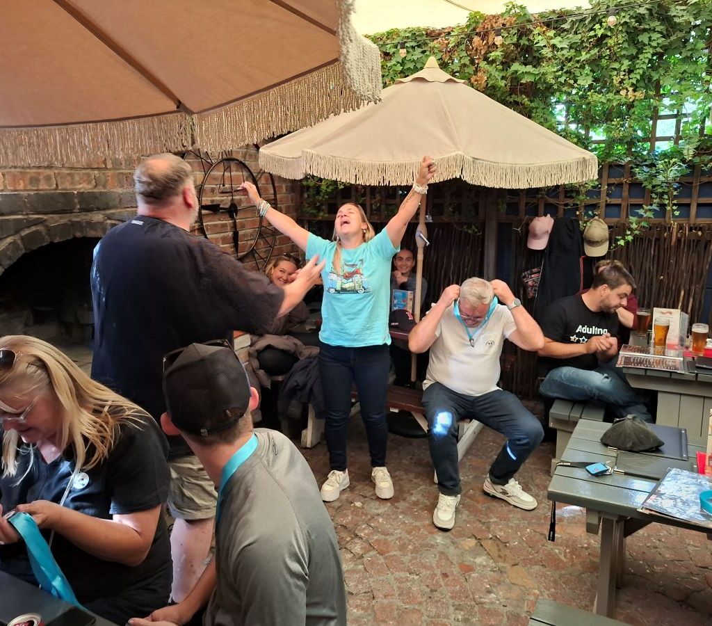 Big smiles from Jheanne as she proudly receives her Cape Buggy Tour 2025 medal, celebrating the journey and memories made.