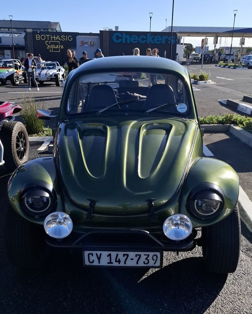 Mickey’s Baja Bug showing off its rugged charm and classic VW spirit during the Cape Buggy Tour 2025.