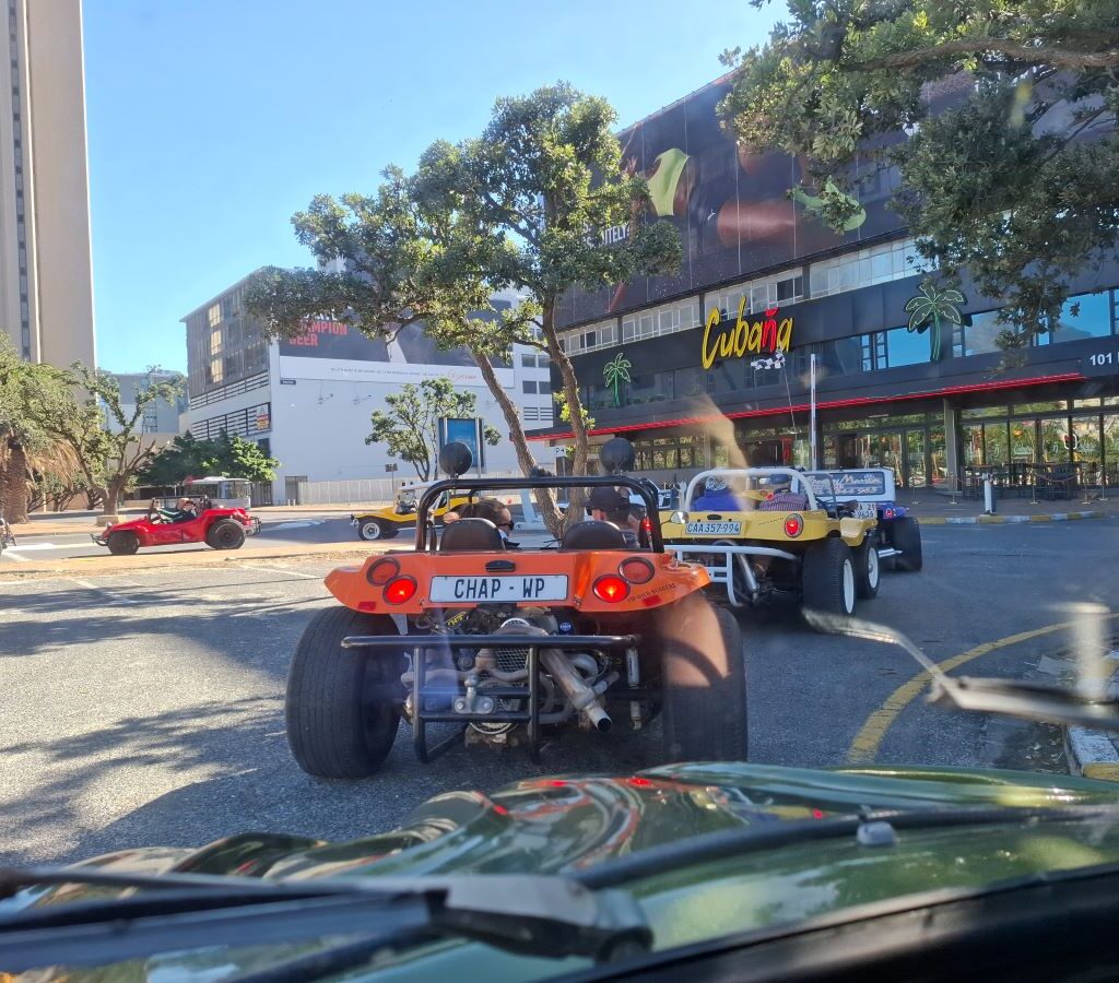 The Cape Buggy Tour 2025 continues with the convoy ready to hit the road.
