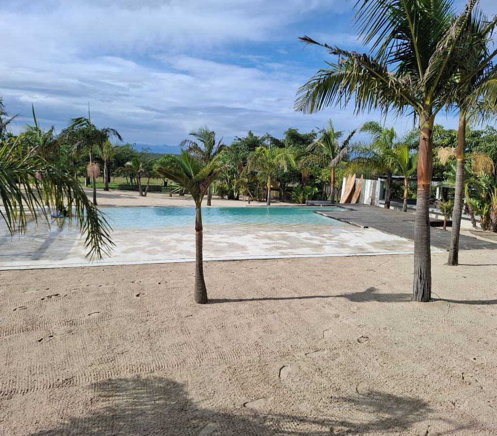 A photo of the swimming pool at the "Mauritius" destination visited by The Wild Buggers Beach Buggy Club during Tony & Sue's Run.