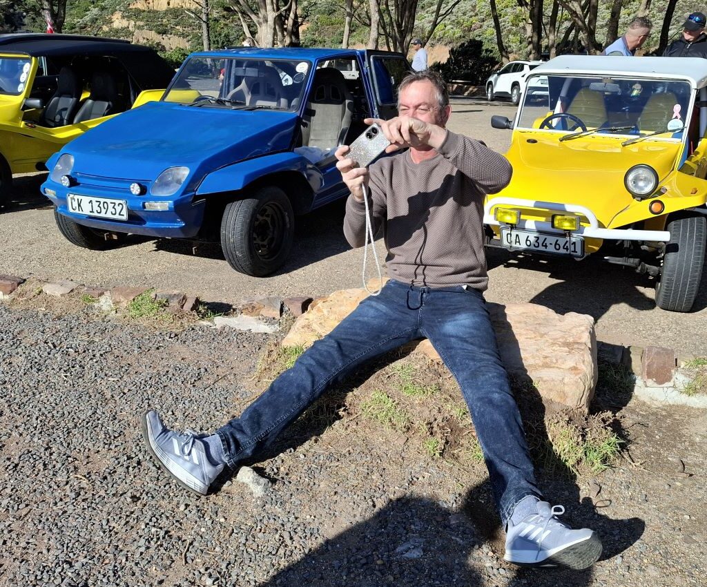 Rhoodie taking photos with his camera at Wild Buggers event