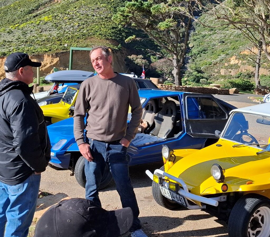 Wild Buggers club members chatting and socializing