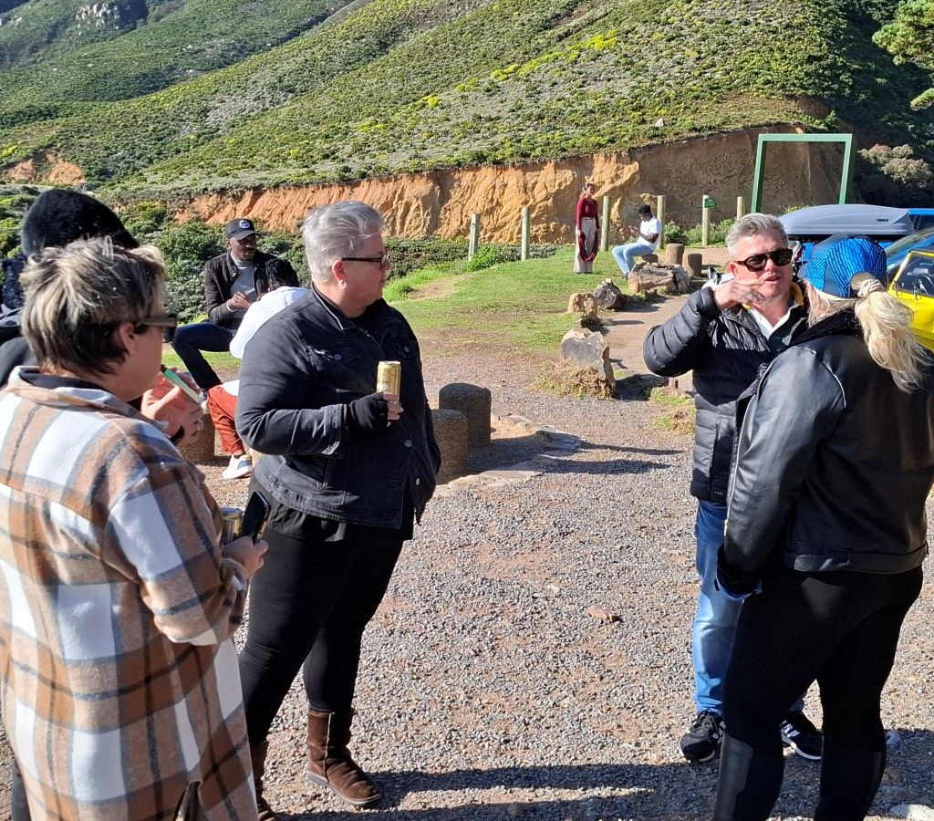 Wild Buggers club members continuing to chat and socialize