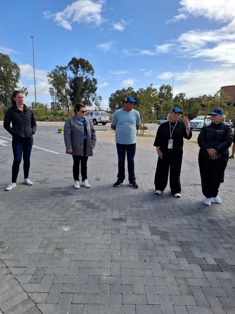 Wild Buggers Beach Buggy Club members and organizers during a pre-trip briefing at Groot Phesantekraal for the Malmesbury charity run.